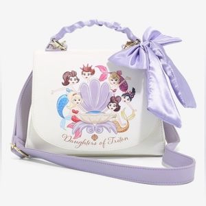 🎄SALE🎄 Loungefly The Little Mermaid Daughters of Triton Portrait Handbag